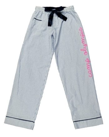 Seersucker PJ Pants - Navy