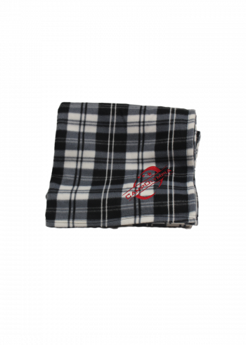 Throw Blanket - Gray Plaid