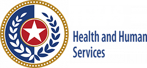 Texas Health and Human Services logo.