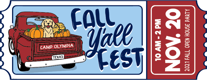 Camp Olympia 2021 Fall Y'all Fest.