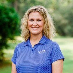 Headshot of Debbie Stubblefield, Administrative Director at Camp Olympia.