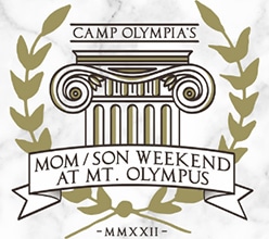Camp Olympia's 2022 Mom/Son Weekend.