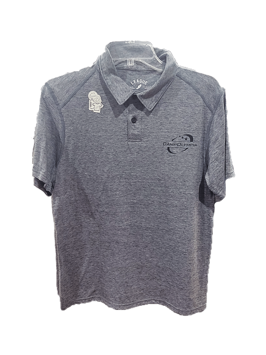 Fall Navy Polo with Logo - Camp Olympia