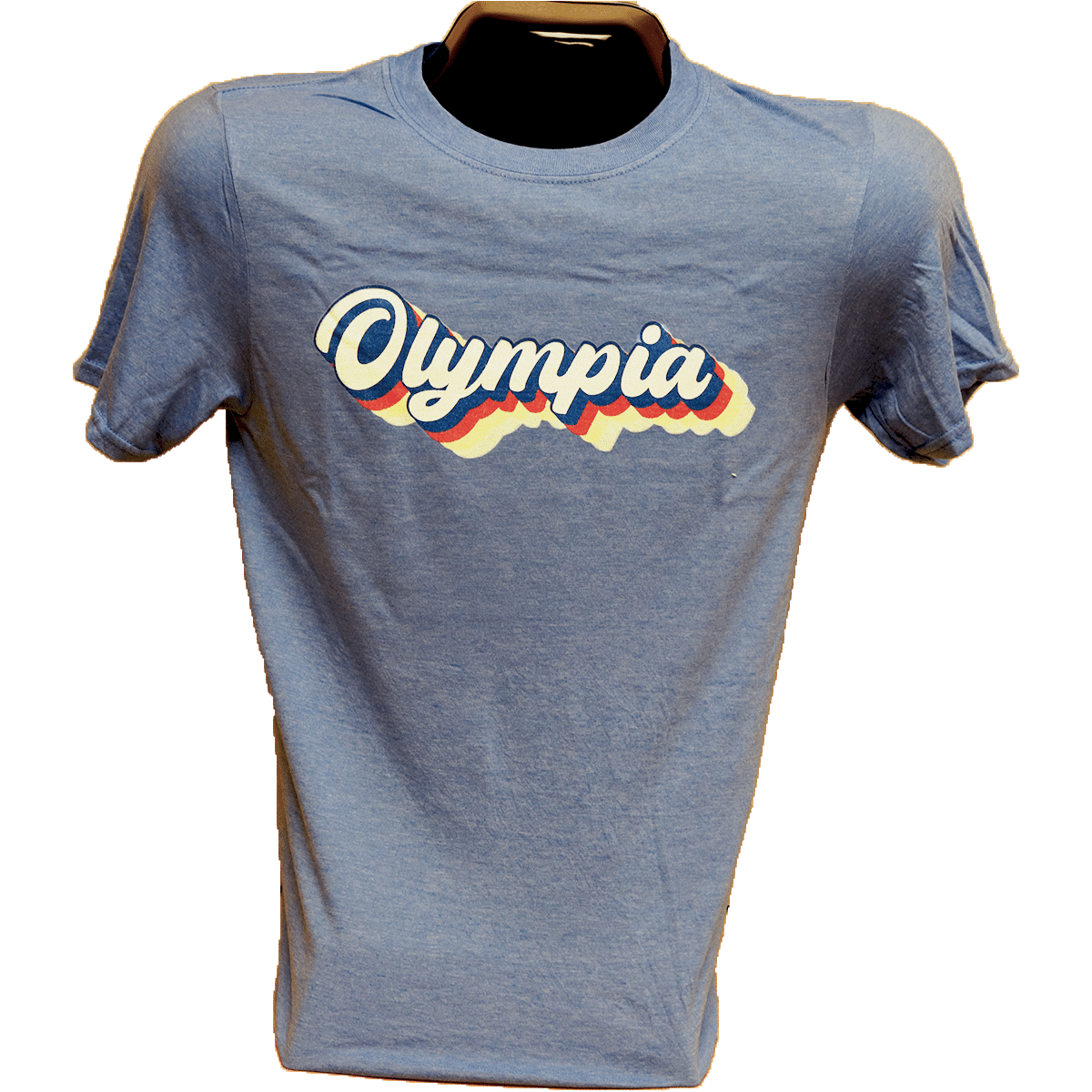 Retro Olympia T-shirt - Blue - Camp Olympia