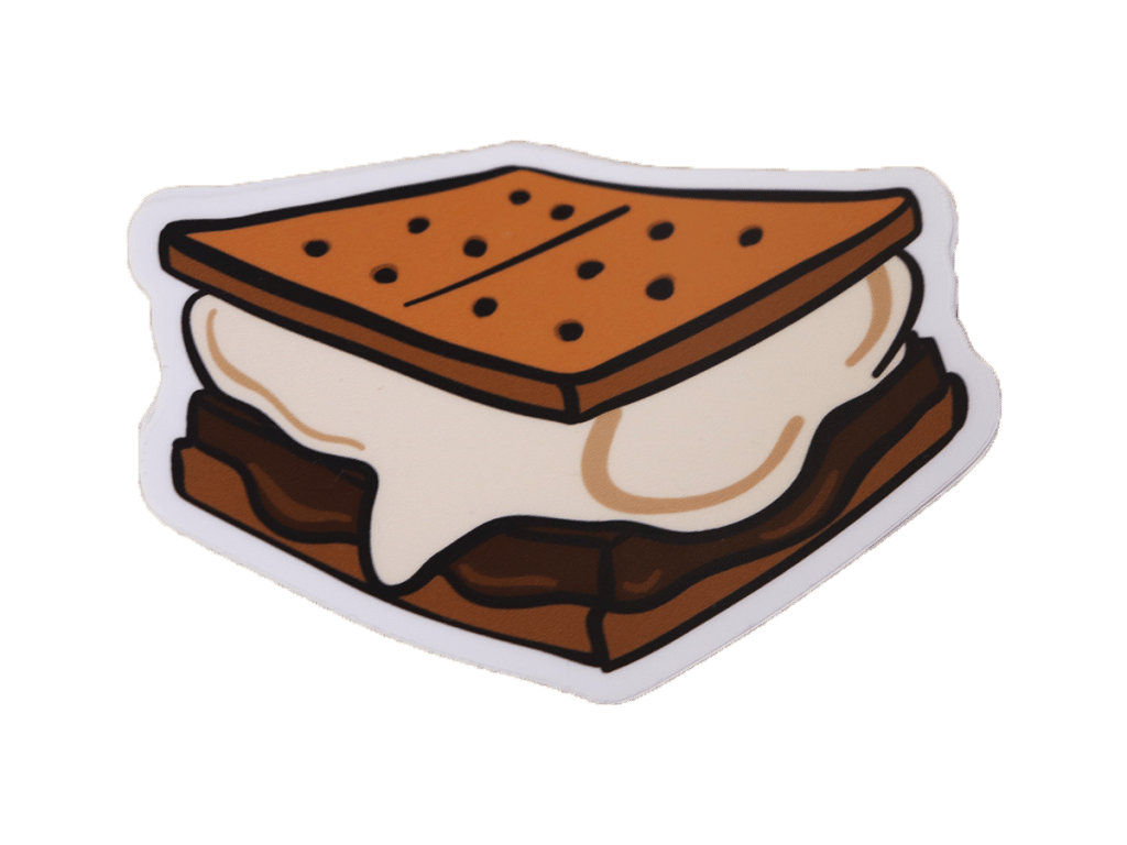 S'mores Sticker Camp Olympia