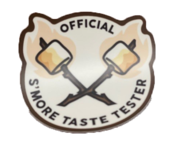Official S'more Tester Sticker