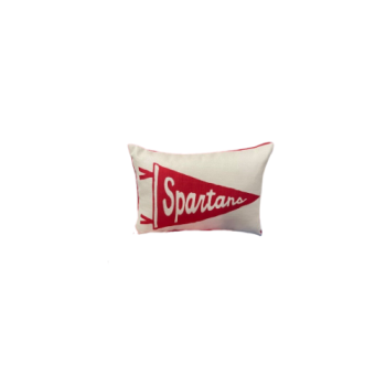 Spartan Pennant Pillow