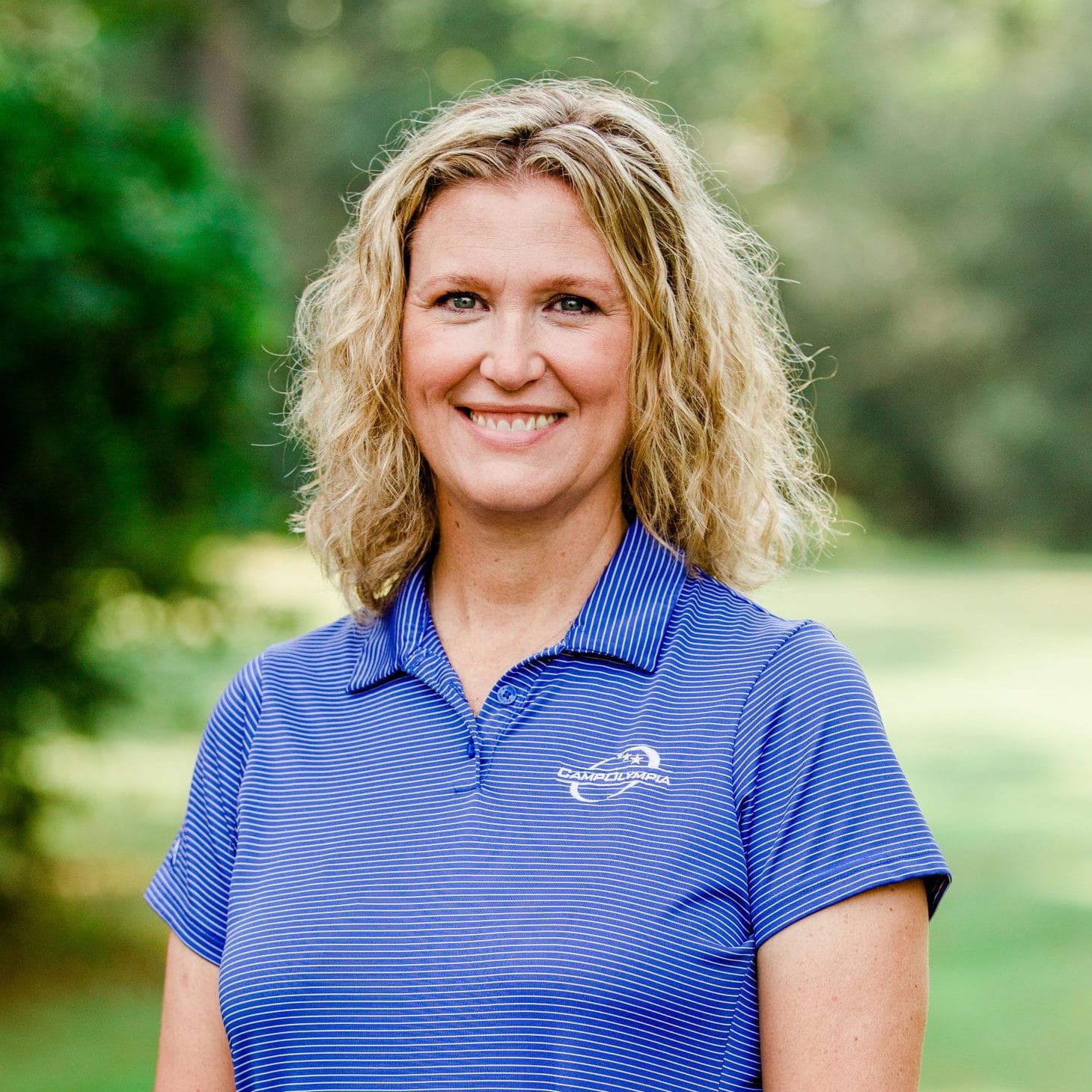 Headshot of Debbie Stubblefield, Administrative Director at Camp Olympia.