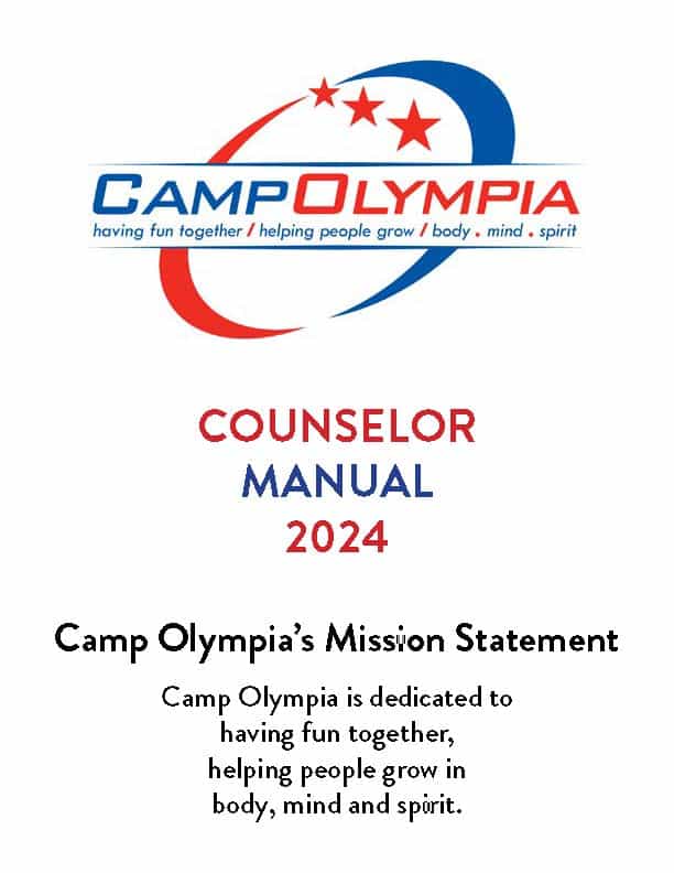camp olympia staff manual for counselors