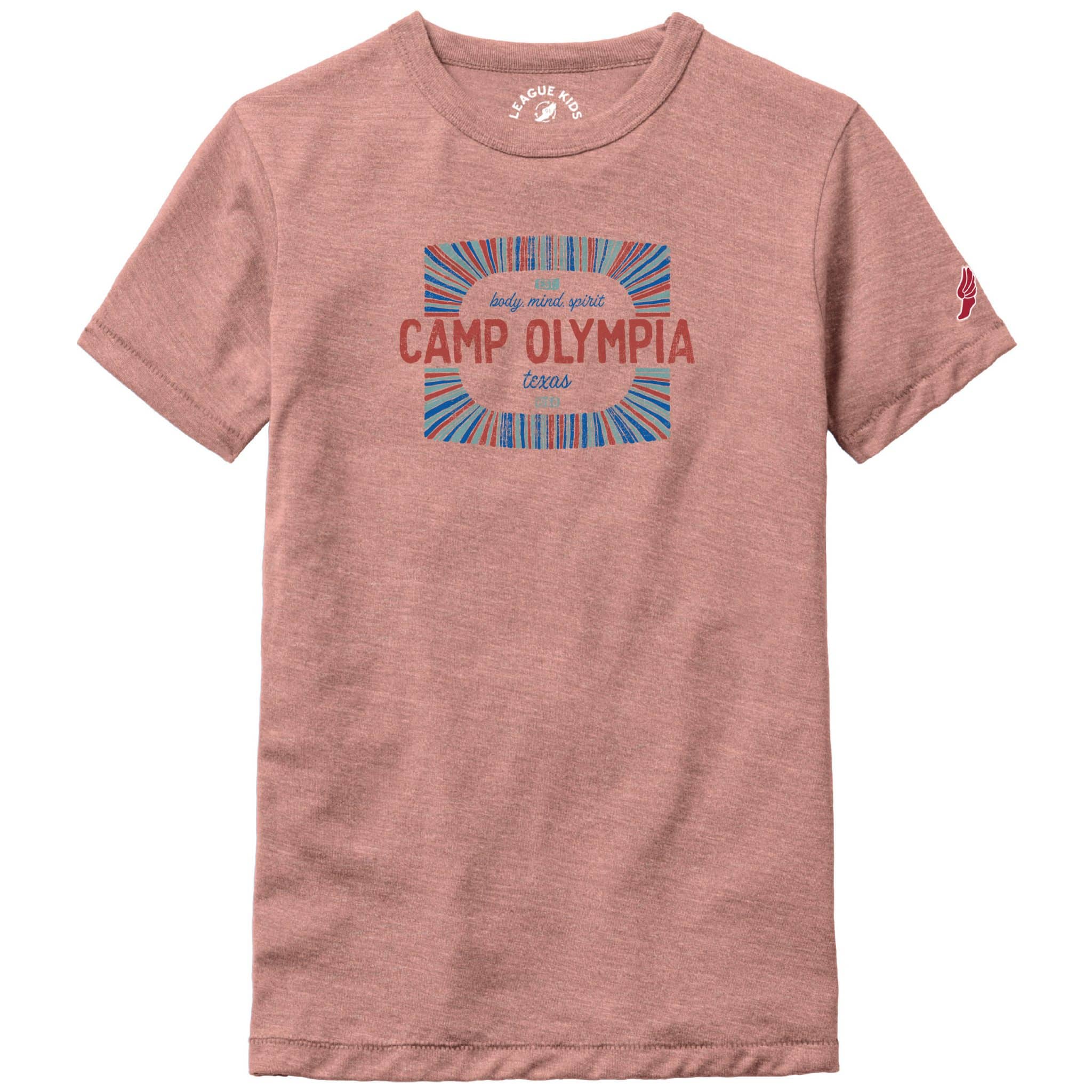Camp Olympia T-Shirt Dusty Rose