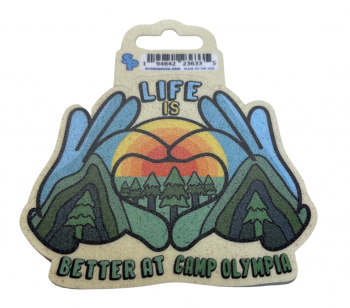 Life is Better at Camp Sticker