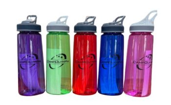 CO Sport Water Bottle with Straw