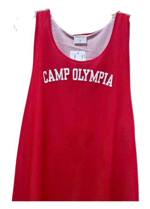 Camp Olympia Red Tank Jersey