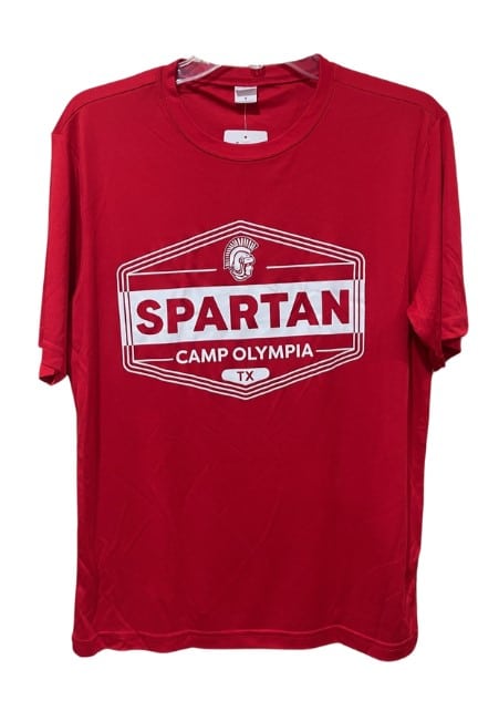 Camp Olympia Spartan Red T-shirt