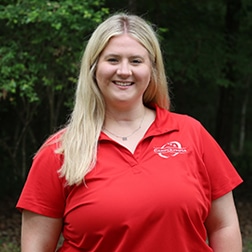 Headshot of Shay Rowe, an Assistant Director at Camp Olympia.