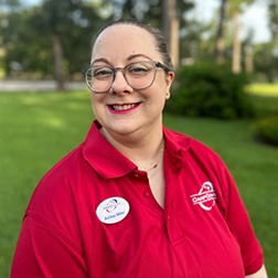 Headshot of Ashley Miller, Registrar at Camp Olympia.