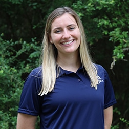 Headshot of Morgan Michals, an Assistant Director at Camp Olympia.