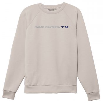 Camp Olympia Texas Sweatshirt - Mineral
