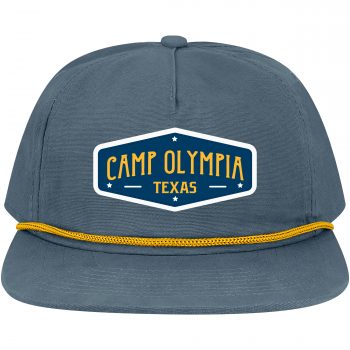Camp Olympia Texas Hat - Navy/Gold