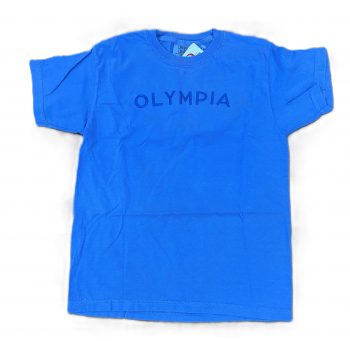 Embroidery Tee - Flo Blue